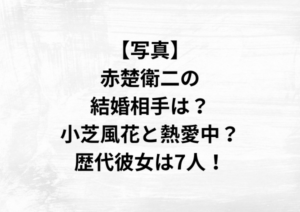 【写真】赤楚衛二の結婚相手は？小芝風花と熱愛中？歴代彼女は7人！